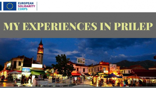 Presentation by ESC volunteer: "ExperIences In Prilep"